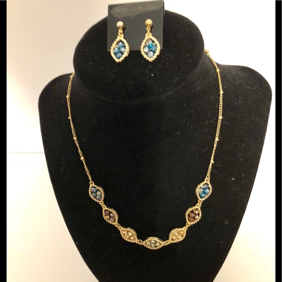 Jewelry - Multi-Color Necklace & Earrings Set